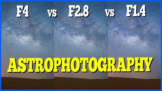 Astrophotography f4 vs f28 vs f14   With DOWNLOADABLE IMAGES [upl. by Spanos762]