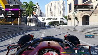 F1 22  Circuit de Monaco  Monaco Monaco Grand Prix  Gameplay PS5 UHD 4K60FPS [upl. by Ennaharas]