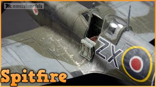 172 Spitfire Mk VIII  Eduard  step by step scale model build [upl. by Dazhahs]