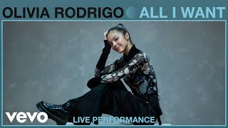 Olivia Rodrigo  All I Want Live Performance  Vevo [upl. by Araihc]