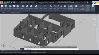 AutoCad 3D partie 1 [upl. by Ariaj]