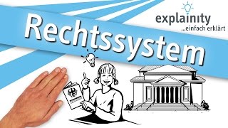 Das deutsche Rechtssystem einfach erklärt explainity® Erklärvideo [upl. by Salis150]