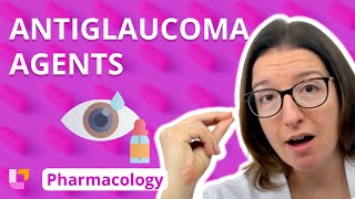 Antiglaucoma Agents  Pharmacology  Nervous System  LevelUpRN [upl. by Aileon659]