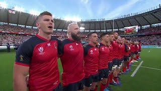 Englands passionate national anthem at Rugby World Cup 2019 [upl. by Constance867]