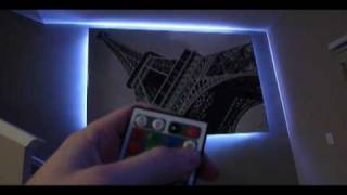 How To Backlight a Painting or Artwork with LED Lighting [upl. by Noemis830]