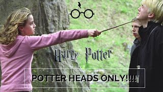 Hermione punches Draco Animation Harry Potter Animation [upl. by Yael878]