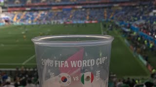 Últimos minutos del partido México vs Corea en Rusia 2018 [upl. by Romy]