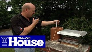 How to ReLine a Chimney Flue  This Old House [upl. by Arny]