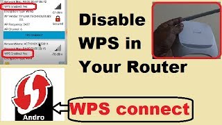 Andro Dumpper WPS Connect Application  Disable WPS in Your Router [upl. by Dinan]