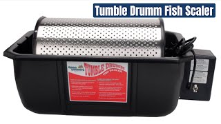 Tumble Drumm Automatic Fish Scaler by Open Country Model TD606513 [upl. by Nashner22]