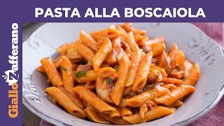 PASTA ALLA BOSCAIOLA RICETTA ORIGINALE [upl. by Alekim658]