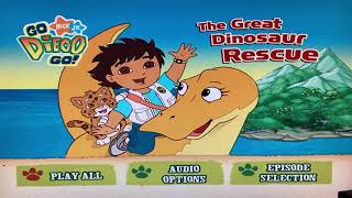 NICKELODEON GO DIEGO GO Great Dinosaur Rescue DVD Menu Walkthrough 🇦🇺 [upl. by Enimasaj839]