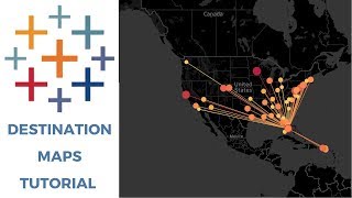 TABLEAU DESTINATION MAPS [upl. by Arad]