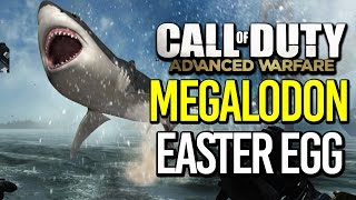 ADVANCED WARFARE MEGALODON EASTER EGG SharkWeek2017 [upl. by Frederich]