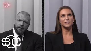 Triple H and Stephanie McMahon Play Know Your Spouse  SportsCenter  ESPN [upl. by Manolo359]