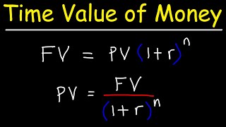 Time Value of Money  Present Value vs Future Value [upl. by Ennoirb840]