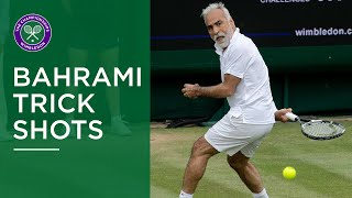 Mansour Bahrami  Best Wimbledon Trick Shots [upl. by Aihsikal]