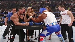 Arm Wrestling Match  Mr Macmahon Vs Mr America Hulk Hogan 720p HD Full Match [upl. by Gilburt]