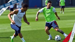 Leo Messi’s Best PSG Moments from Training [upl. by Eatnhoj343]