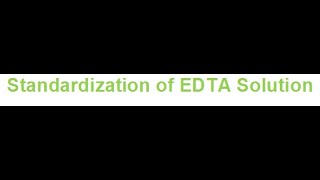 Standardization of EDTA Solution [upl. by Kilan]