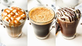 4 KETO COFFEE RECIPES  How To Make Bulletproof Coffee amp MORE [upl. by Manthei625]