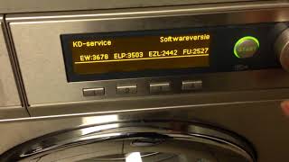 Miele Professional PW6065 Vario AV  Service Mode [upl. by Ashling]