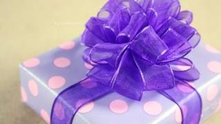 Moño Pom Pom  Puffy  How to Gift Bows [upl. by Kalina]