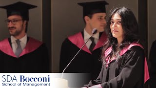 Commencement Speech 2012  FullTime MBA  SDA Bocconi [upl. by Neel]