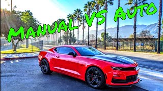 Camaro Manual or Automatic Which Transmission to Buy [upl. by Llerrehs663]