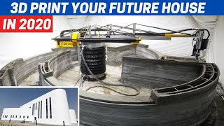 6 Amazing 3D PRINTED HOUSE Projects in 2020 [upl. by Alamat813]