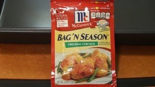 McCormick Bag N Season  Food Product Review [upl. by Frodine908]