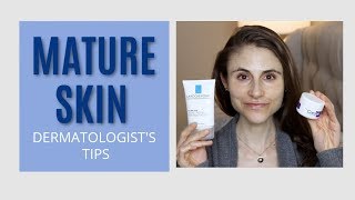 MATURE SKIN CARE A DERMATOLOGISTS TIPS DR DRAY [upl. by Imalda]