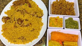 Jollof Rice Gambian lamb Benechin [upl. by Darya]