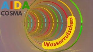 AIDAcosma  Wasserrutschen Racer [upl. by Sekyere160]