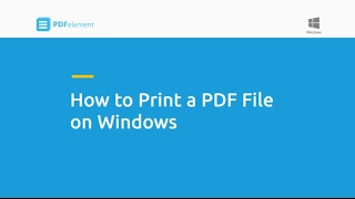 How to Print a PDF File on Windows [upl. by Elah982]