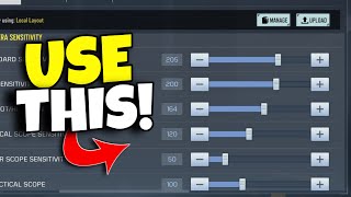 The PERFECT Sensitivity Settings in CODM Season 2 [upl. by Jobie871]