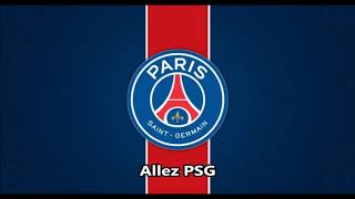 Paris Saint Germain Anthem Allez PSG Hymne with Lyrics Paroles HD [upl. by Peltz468]