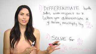 How to Do Implicit Differentiation NancyPi [upl. by Phina]