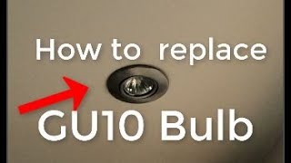 How to replace GU10 Bulb fast guide DIY [upl. by Egidius441]