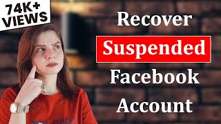 Recover Suspended Facebook Account Unsuspend Your Facebook AccountFacebook Account Recovery [upl. by Jeraldine546]