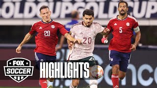 Mexico vs Costa Rica Highlights  CONCACAF Gold Cup [upl. by Aydne753]