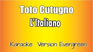 Toto Cutugno  L italiano versione Karaoke Academy Italia [upl. by Sheaff]