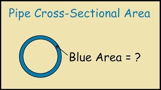 Pipe Cross Sectional Area [upl. by Schwab721]