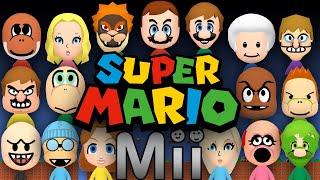 EVERY SUPER MARIO Mii EVER [upl. by Eleets]