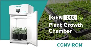 Conviron GEN1000 ECO Plant Growth Chamber [upl. by Virgie]