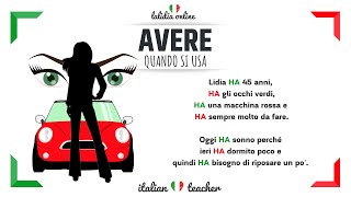 How to use the verb AVERE  Italian for Beginners [upl. by Jael588]