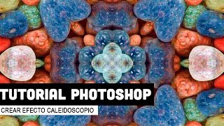 Tutorial de Photoshop Efecto caleidoscopio [upl. by Hanauq588]