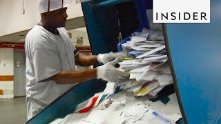 How USPS Sorts Mail [upl. by Stonwin]