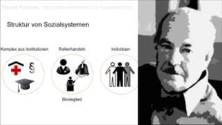 Talcott Parsons Strukturfunktionalistische Systemtheorie [upl. by Silohcin256]