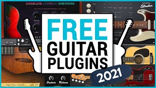 The 8 Best FREE Guitar VST Plugins Every Producer NEEDS in 2021 [upl. by Earvin]